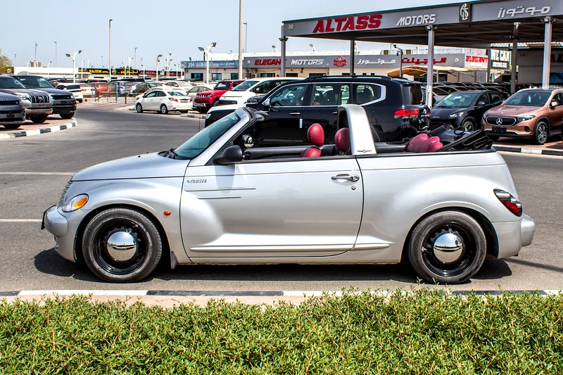 2005 Chrysler PT Cruiser Limited 4 Cylinder Petrol Engine Silver Red Coupe