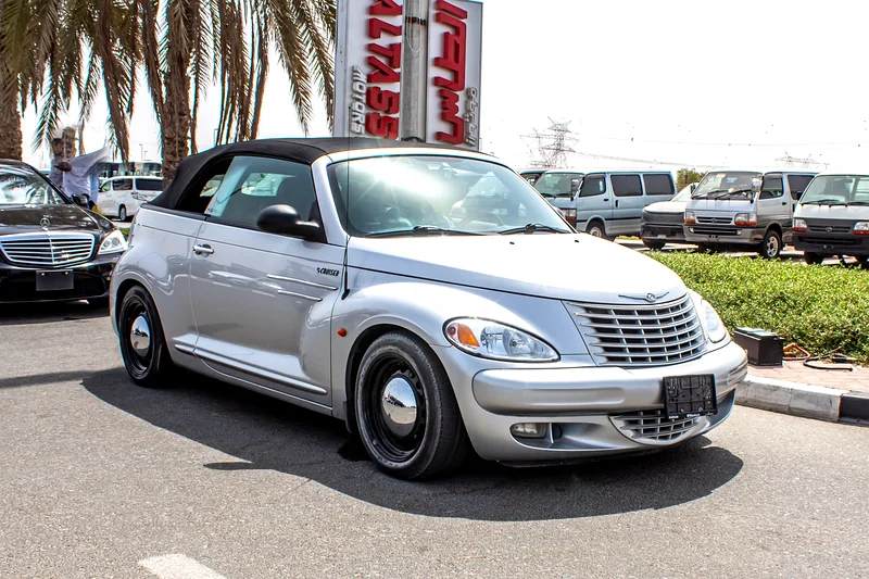 2005 Chrysler PT Cruiser Limited 4 Cylinder Petrol Engine Silver Red Coupe