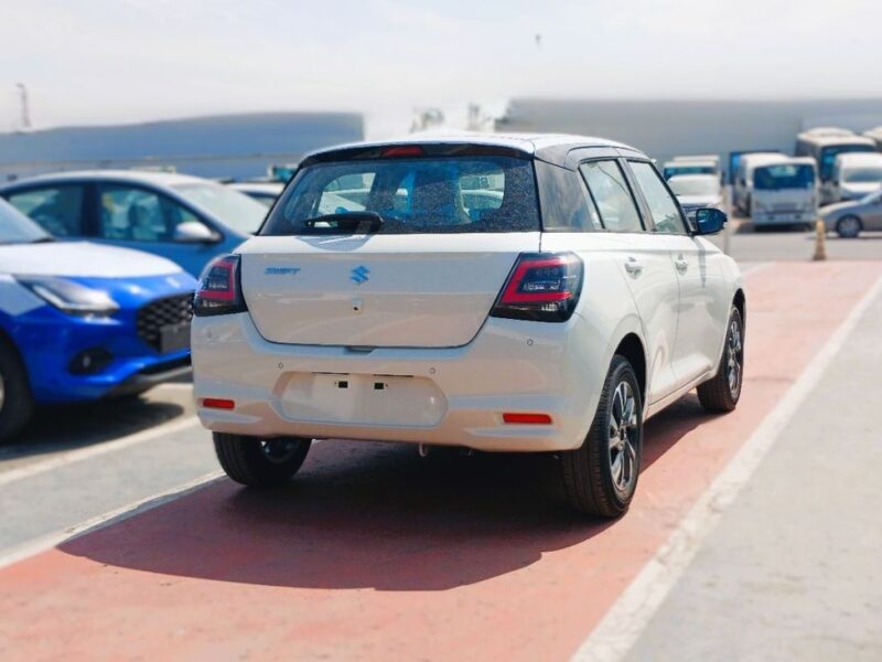 2025 Suzuki SWIFT GLX 1. 2 Litres 4 Cylinders Petrol Engine White Black Hatchback
