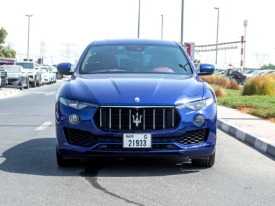 2017 Maserati Levante GranSport 6 Cylinders Petrol Engine Blue Red SUV