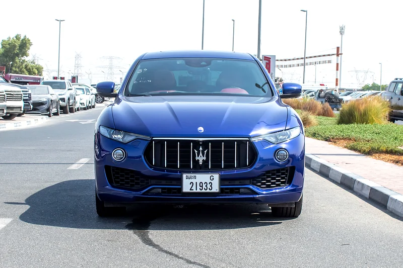 2017 Maserati Levante GranSport 6 Cylinders Petrol Engine Blue Red SUV