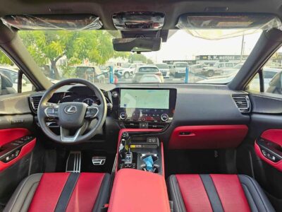2024 Lexus NX350 F SPORT TURBO CHARGED 4 Cylinders Engine Grey Red SUV GCC