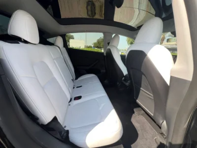 2023 Tesla Model Y Electric Vehicle Black White SUV GCC Specs 4WD