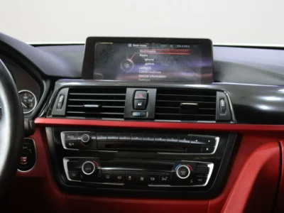 2014 BMW 435i M Sport 3.0 Liter 6 Cylinder Petrol Engine White Red Coupe