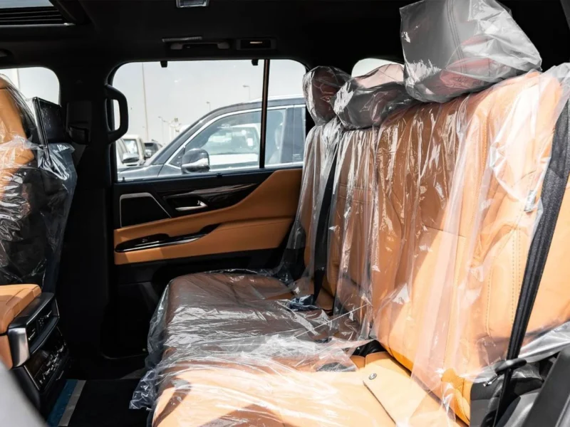 2026 Lexus LX700h Signature 3.5L Twin-Turbocharged V6 Hybrid White Tan SUV