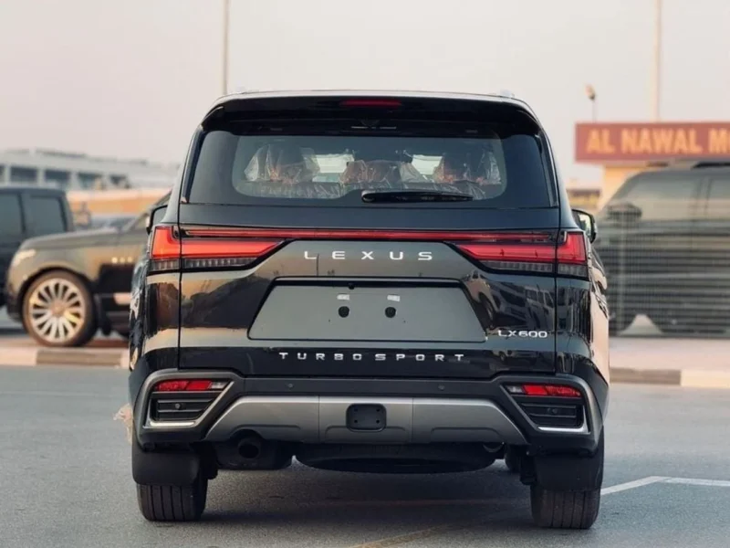 2025 LEXUS LX 600 3.5L V6 TURBOSPORT Engine Black SUV GCC Specs 4WD