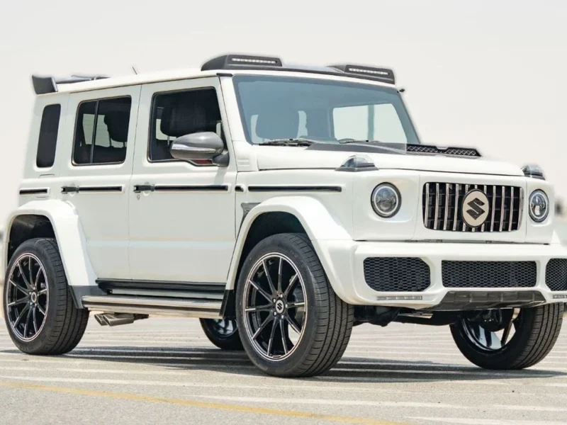 2026 Suzuki Jimny G-Wagon 1.5L Petrol 4 Cylinders Engine White Black SUV