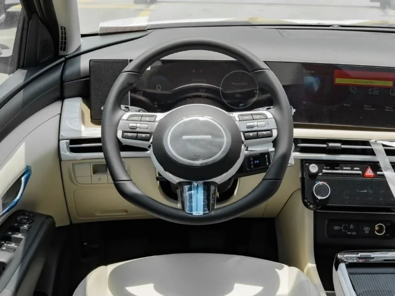 2026 Hyundai Tucson 1.6 L G1.6 T‑GDi Turbocharged inline‑4 Green Beige SUV