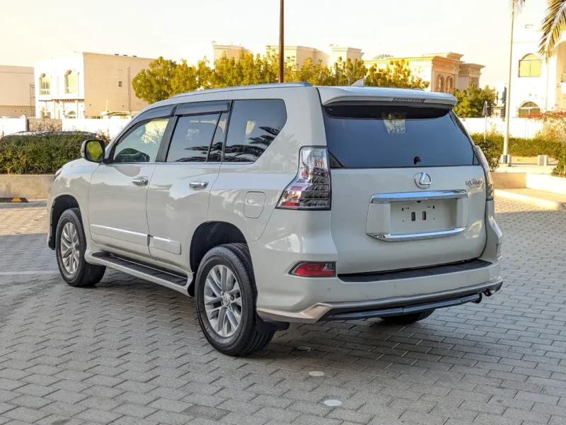 2016 Lexus GX 460 Premium 8 Cylinders Petrol Engine White Grey SUV Automatic