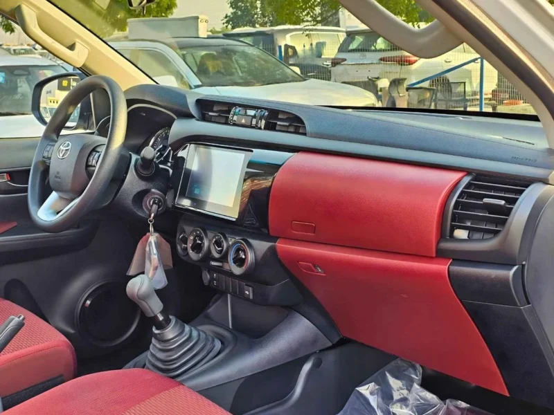 2026 Toyota Hilux SINGLE CABIN MT 2.7L V4 PETROL White Red Pick UP Truck