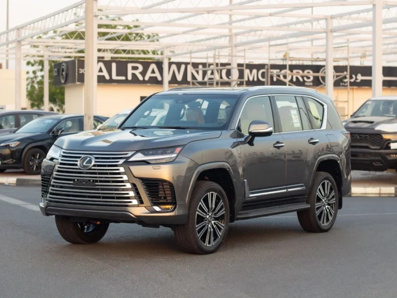 2025 LEXUS LX 600 3.5L V6 TURBOSPORT Engine Silver Brown SUV GCC Specs 4WD