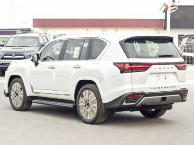 2025 LEXUS 700h 3.5L TWIN TURBO V6 TURBO SPORT Hybrid White Red SUV