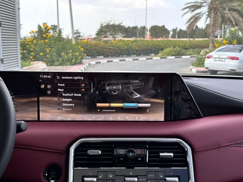 2025 NISSAN PATROL PLATINUM 3.5L V6 TWIN TURBO White Red SUV GCC