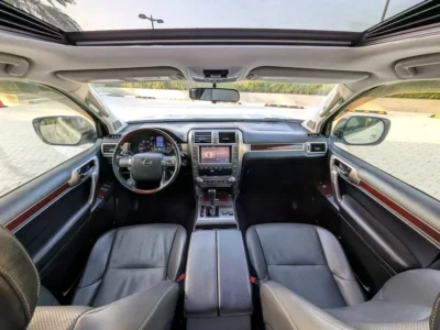 2016 Lexus GX 460 Premium 8 Cylinders Petrol Engine White Grey SUV Automatic