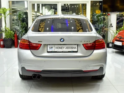 2016 BMW 4-Series 435i Gran Coupe 6 Cylinder Petrol Engine Silver Red Sedan