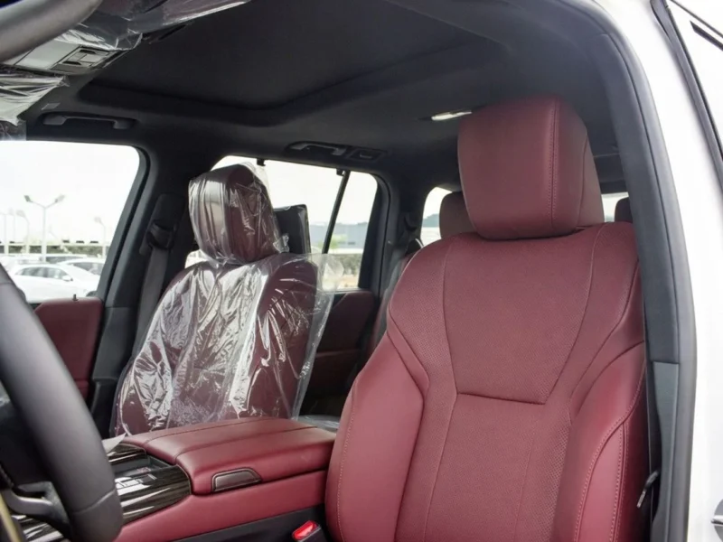 2025 LEXUS 700h 3.5L TWIN TURBO V6 TURBO SPORT Hybrid White Red SUV