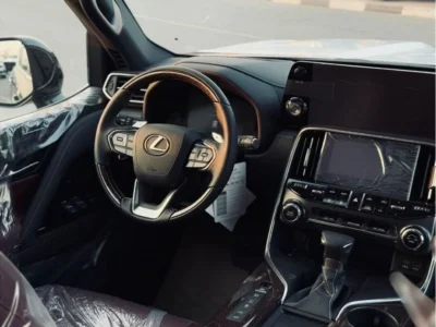 2025 LEXUS LX 600 3.5L V6 TURBOSPORT Engine Black SUV GCC Specs 4WD