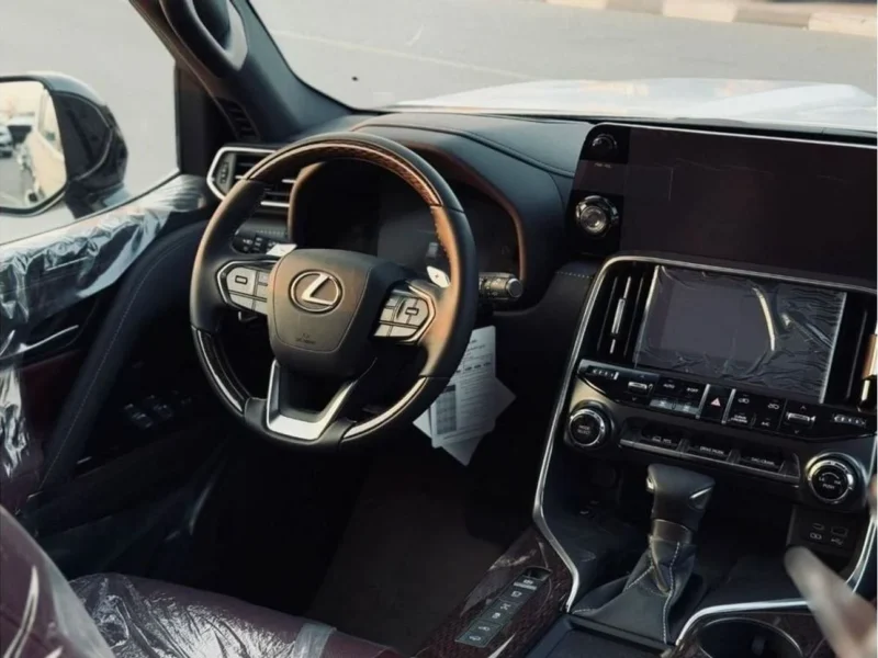 2025 LEXUS LX 600 3.5L V6 TURBOSPORT Engine Black SUV GCC Specs 4WD