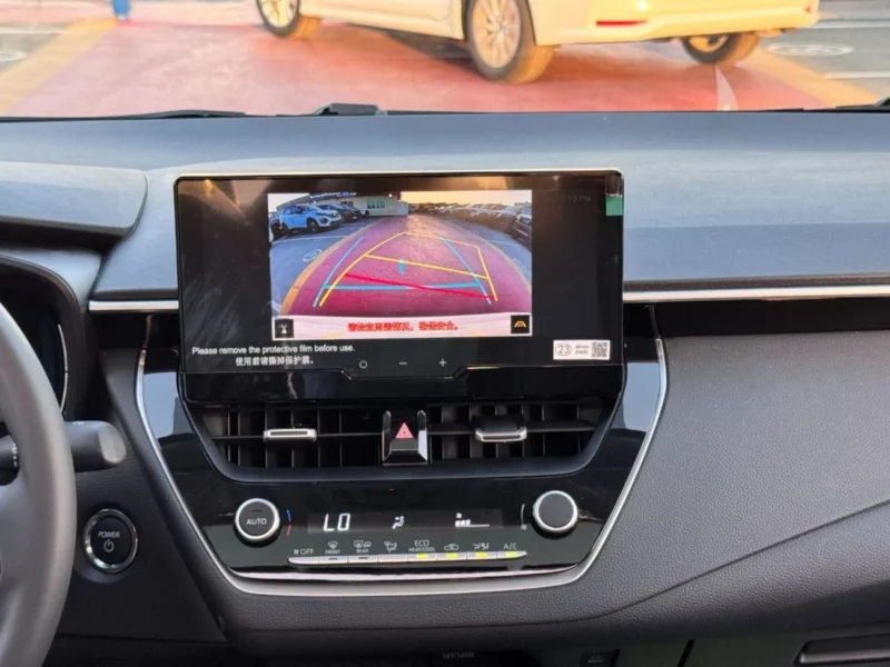 2025 TOYOTA COROLLA ELITE HYBRID 1.8L 4 Cylinders Engine White Black Sedan