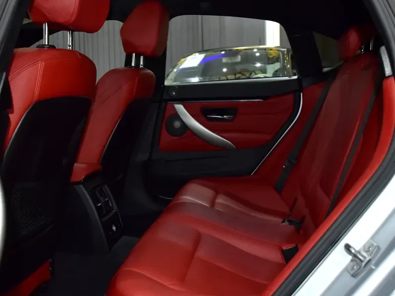2016 BMW 4-Series 435i Gran Coupe 6 Cylinder Petrol Engine Silver Red Sedan