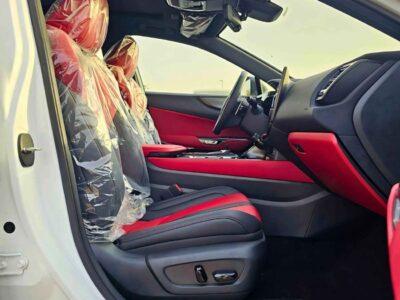 2024 Lexus NX350 F SPORT TURBO CHARGED 4 Cylinders Engine White Red SUV GCC