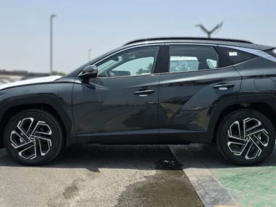 2026 Hyundai Tucson 1.6 L G1.6 T‑GDi Turbocharged inline‑4 Green Beige SUV