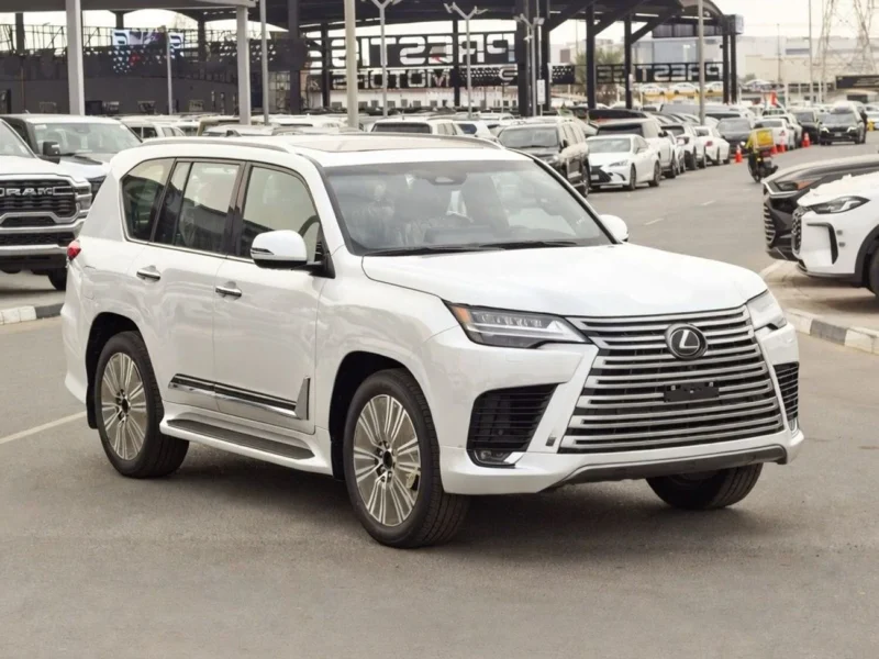 2025 LEXUS 700h 3.5L TWIN TURBO V6 TURBO SPORT Hybrid White Red SUV