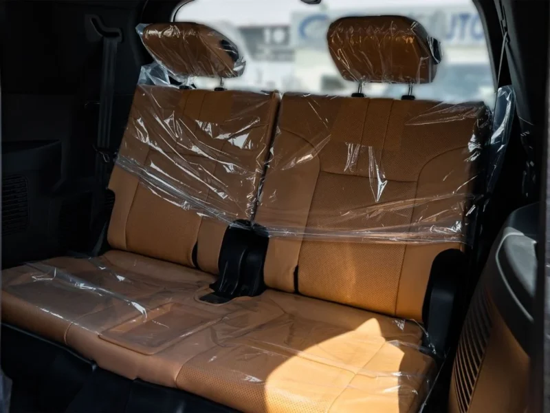 2026 Lexus LX700h Signature 3.5L Twin-Turbocharged V6 Hybrid White Tan SUV