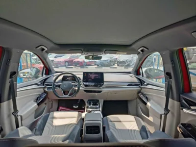 2020 Volkswagen ID.4 CROZZ PRO ELECTRIC Vehicle Red Beige SUV AUtomatic