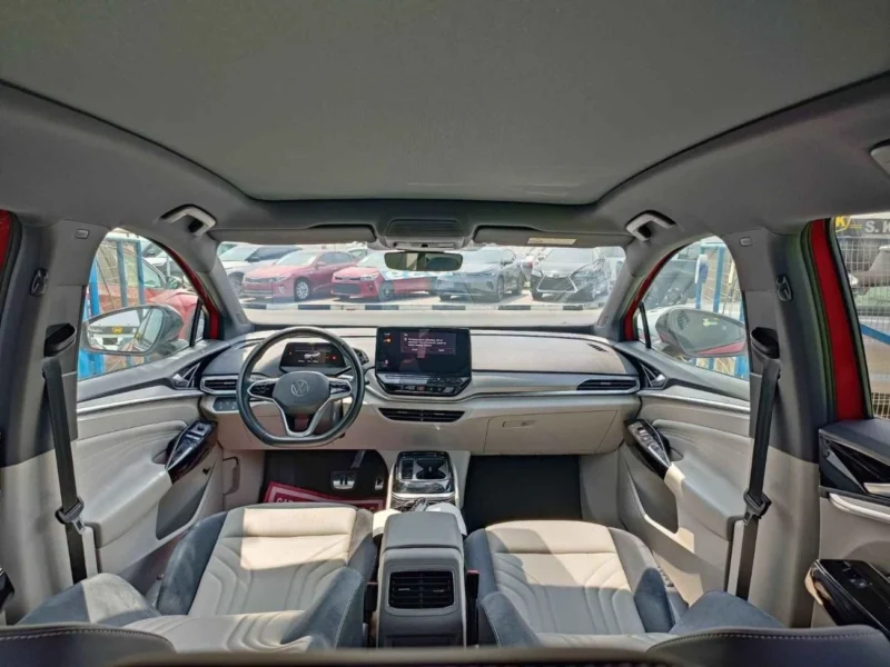 2020 Volkswagen ID.4 CROZZ PRO ELECTRIC Vehicle Red Beige SUV AUtomatic