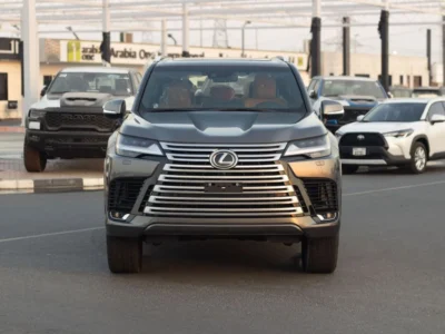 2025 LEXUS LX 600 3.5L V6 TURBOSPORT Engine Silver Brown SUV GCC Specs 4WD