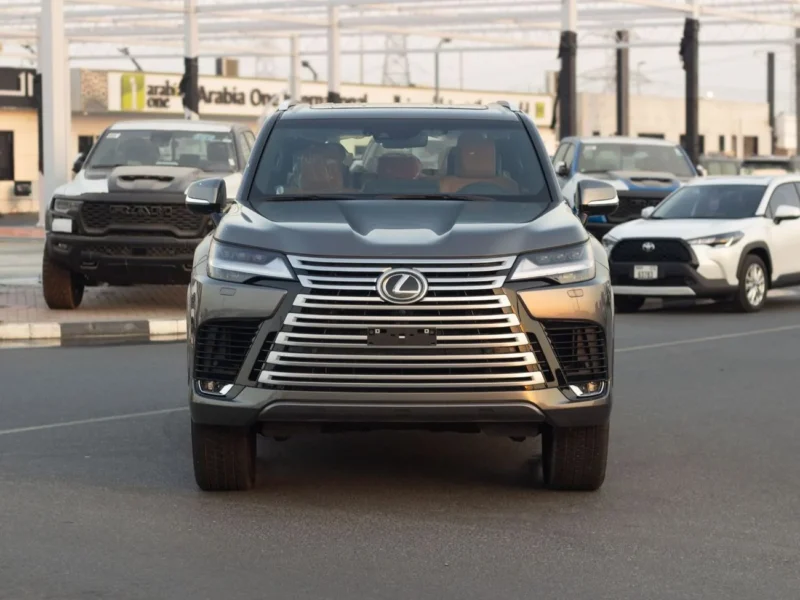 2025 LEXUS LX 600 3.5L V6 TURBOSPORT Engine Silver Brown SUV GCC Specs 4WD
