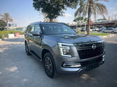 2025 Nissan Patrol SE Platinum City 3.8L V6 Petrol Engine Grey Tan SUV