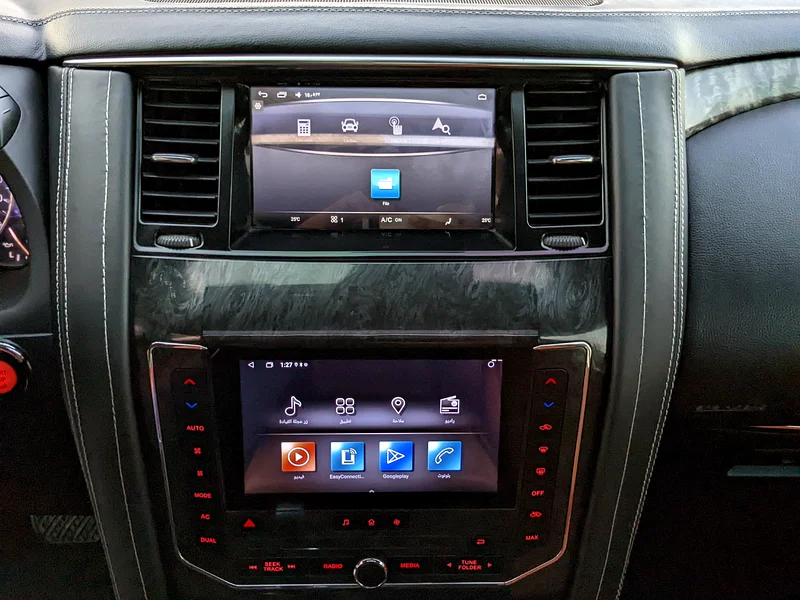 2010 NISSAN PATROL FACELIFTED 2023 V8 Black Brown SUV GCC Specs