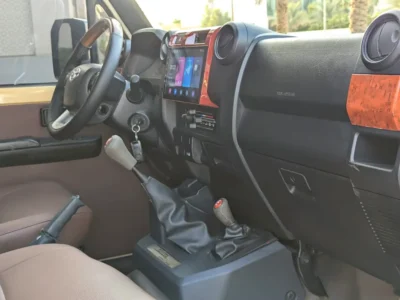 2014 Toyota Land Cruiser 79 series LX V6 8 Cylinders Engine Beige Brown Truck