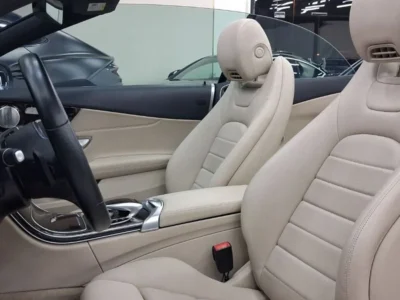 2022 Mercedes-Benz C 300 2.0 L 4 Cylinders Engine Blue Beige Convertible