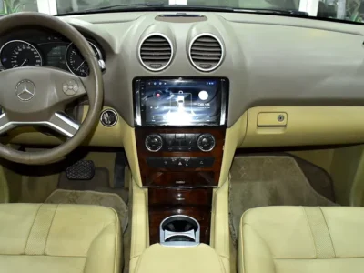 2009 Mercedes-Benz M-Class ML 350 6 Cylinder Engine Silver Beige Crossover