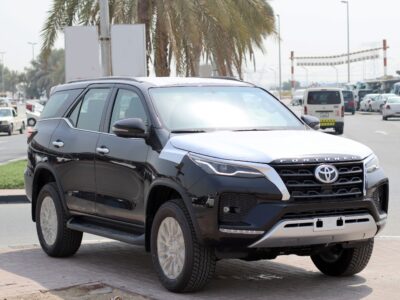 2024 Toyota Fortuner 4.0 Litres V6 Petrol Engine Black-Black SUV