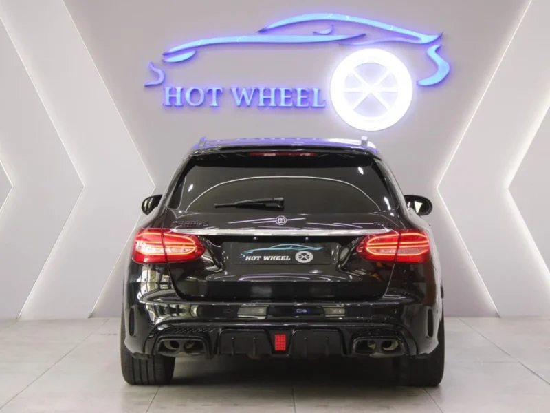 2018 Mercedes-Benz C 63S AMG Std BRABUS KIT 4.0L 8 Cylinders Black Wagon
