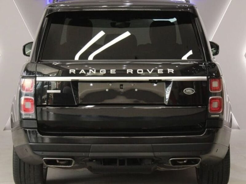 2018 Land Rover Range Rover Vogue SE 5.0L 8 Cylinder Engine Black Brown SUV
