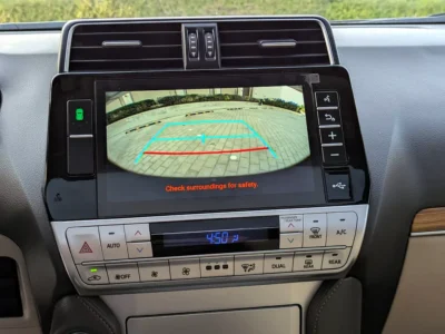 2022 Toyota Prado Adventure 6 Cylinders Petrol Engine Silver Beige SUV GCC