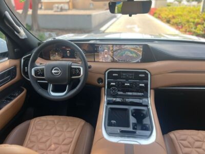 2025 Nissan Patrol SE Platinum City 3.8L V6 Petrol Engine Grey Tan SUV