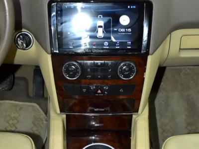 2009 Mercedes-Benz M-Class ML 350 6 Cylinder Engine Silver Beige Crossover