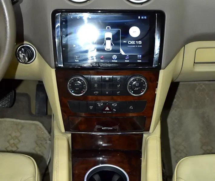 2009 Mercedes-Benz M-Class ML 350 6 Cylinder Engine Silver Beige Crossover