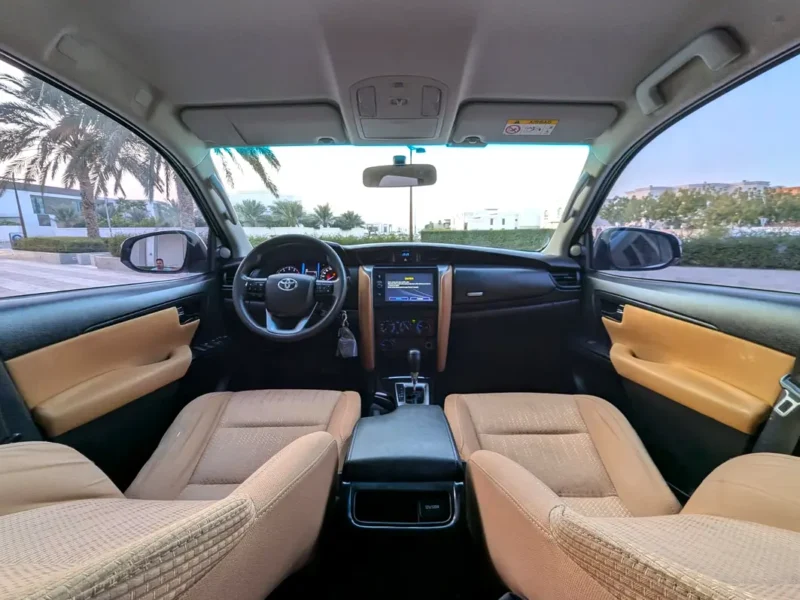 2021 Toyota Fortuner EXR 4X4 V4 Engine 2.7 Liters White Brown SUV GCC