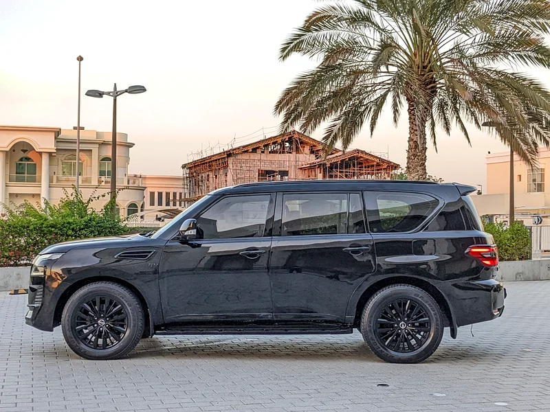 2010 NISSAN PATROL FACELIFTED 2023 V8 Black Brown SUV GCC Specs