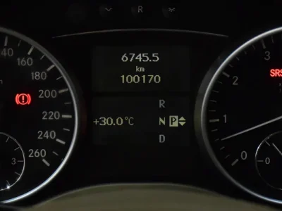 2009 Mercedes-Benz M-Class ML 350 6 Cylinder Engine Silver Beige Crossover