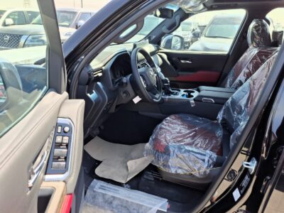 2024 Toyota Landcruiser VXR 3.3-liter twin-turbo diesel V6 Engine Black Red SUV