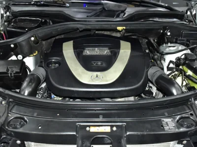 2009 Mercedes-Benz M-Class ML 350 6 Cylinder Engine Silver Beige Crossover