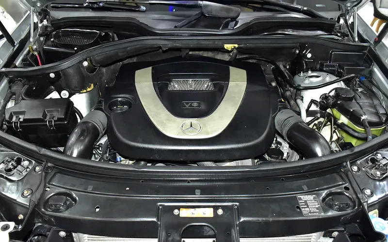 2009 Mercedes-Benz M-Class ML 350 6 Cylinder Engine Silver Beige Crossover